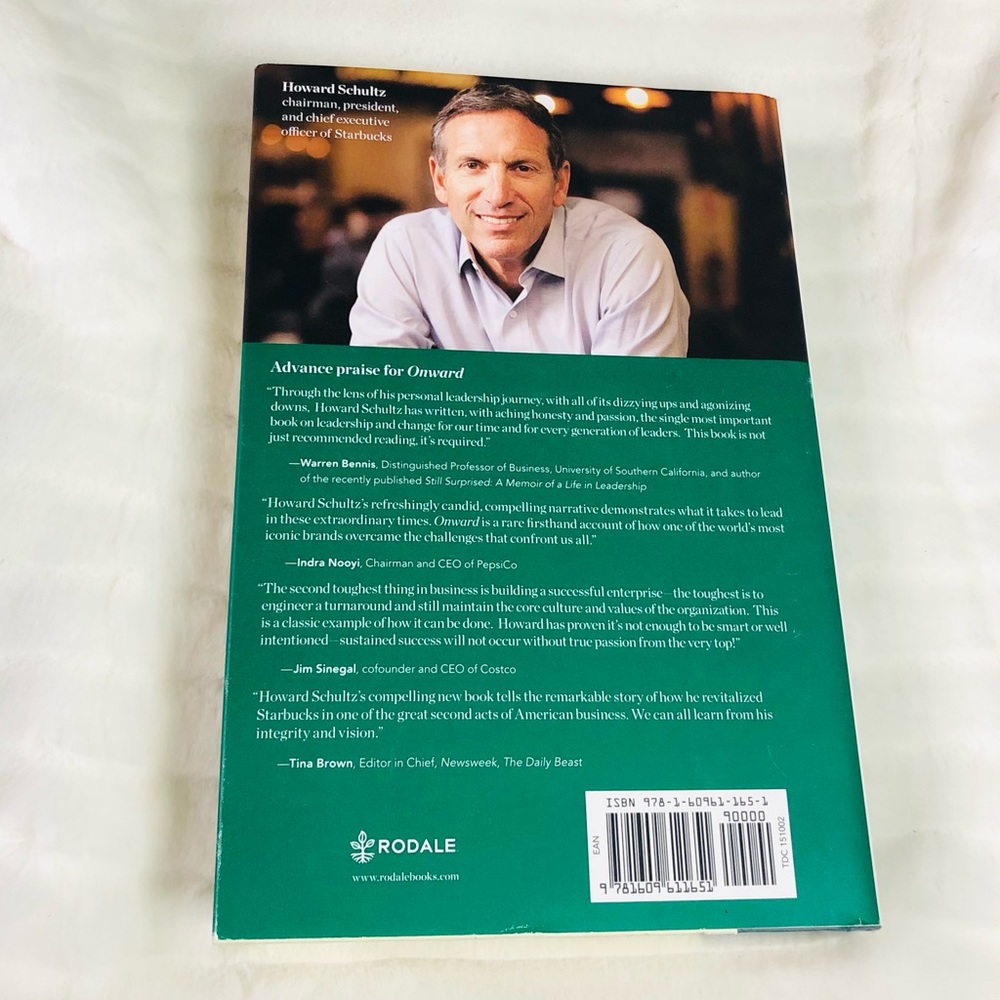 STARBUCKS “Onward" by Howard Schultz (Partner Edition) - Picture 2 of 3